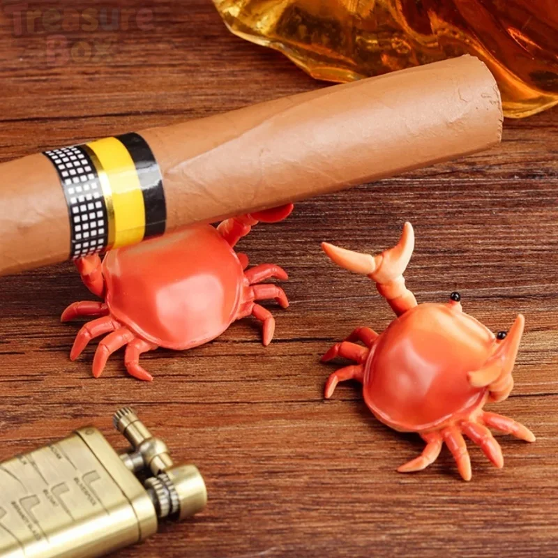 Premium Resin Standard Single Cigar Stand Clawed Crab Shaped Stable Support Design Indoor Leisure Cigar Lovers Decoration
Premium Resin Standard Single Cigar Stand Clawed Crab Shaped Stable Support Design Indoor Leisure Cigar Lovers Decoration