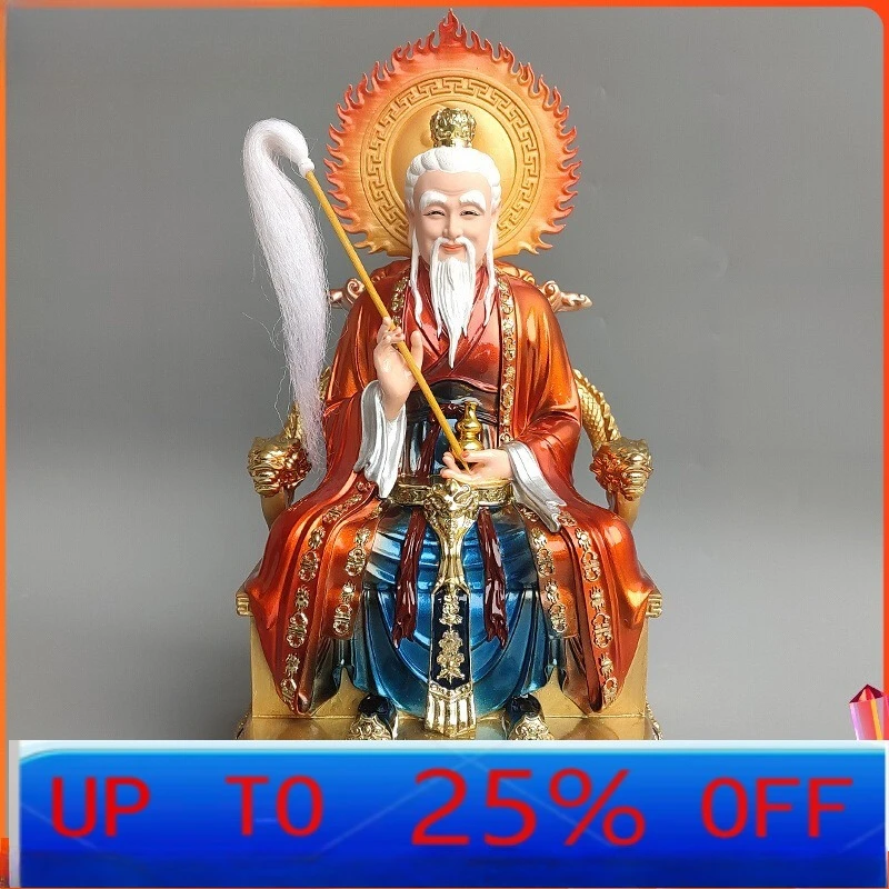 LH Resin Extreme Color Sanqing Taoist Lord God Statue Taoist Ornament Lingbao Tianzun Statue
LH Resin Extreme Color Sanqing Taoist Lord God Statue Taoist Ornament Lingbao Tianzun Statue