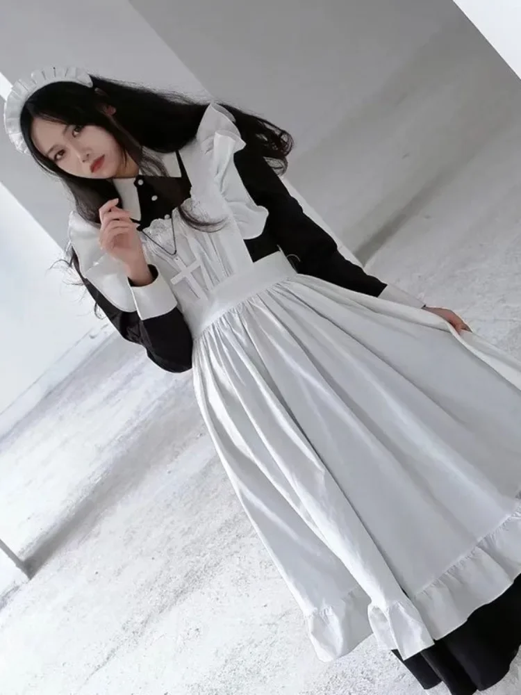 Anime Maid Cosplay Gothic Lolita Costumes Women Plus Size Love Live Cosplay Halloween Animation Sweet Coffee Waitress Role Play
Anime Maid Cosplay Gothic Lolita Costumes Women Plus Size Love Live Cosplay Halloween Animation Sweet Coffee Waitress Role Play