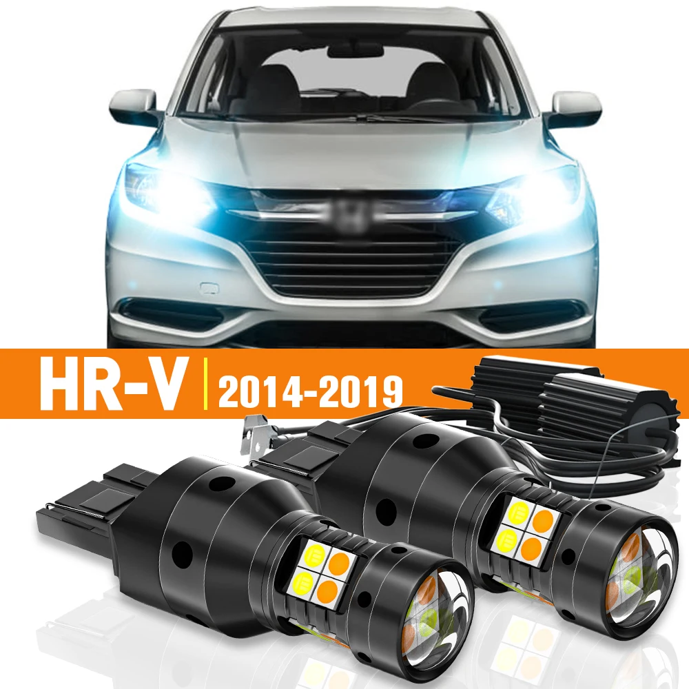 2x LED Dual Mode Turn Signal+Daytime Running Light DRL For Honda HR-V HRV 2014-2019 2015 2016 2017 2018 Accessories Canbus
2x LED Dual Mode Turn Signal+Daytime Running Light DRL For Honda HR-V HRV 2014-2019 2015 2016 2017 2018 Accessories Canbus