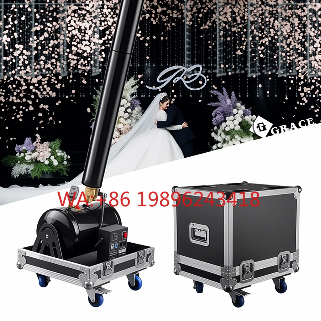 Igracelite 8-12M Outdoor Celebration Compressed Air Confetti Cannon Celebration and Performance Ribbon Confetti Machine
Igracelite 8-12M Outdoor Celebration Compressed Air Confetti Cannon Celebration and Performance Ribbon Confetti Machine