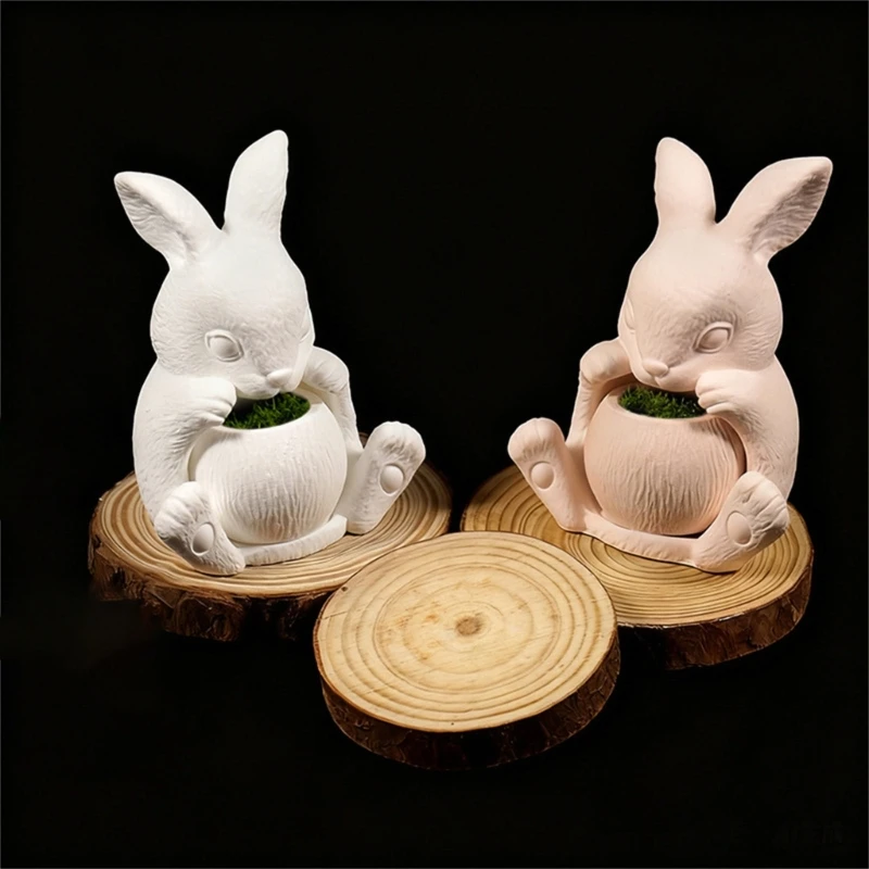 J78F Silicone Mold For Rabbit Cup Crafts Decorative Planters And Gift
J78F Silicone Mold For Rabbit Cup Crafts Decorative Planters And Gift