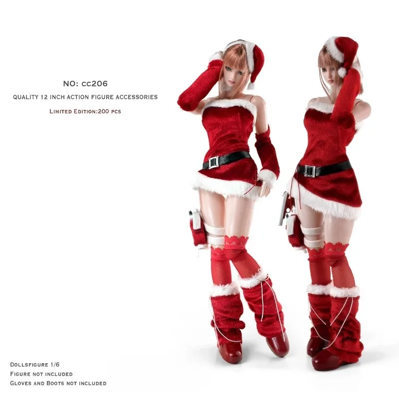 CC206 1/6 масштаб женщина-солдат красный рождественский наряд одежда с рождественской шляпой модель для 12 дюймов фигурки тела куклы
CC206 1/6 масштаб женщина-солдат красный рождественский наряд одежда с рождественской шляпой модель для 12 дюймов фигурки тела куклы