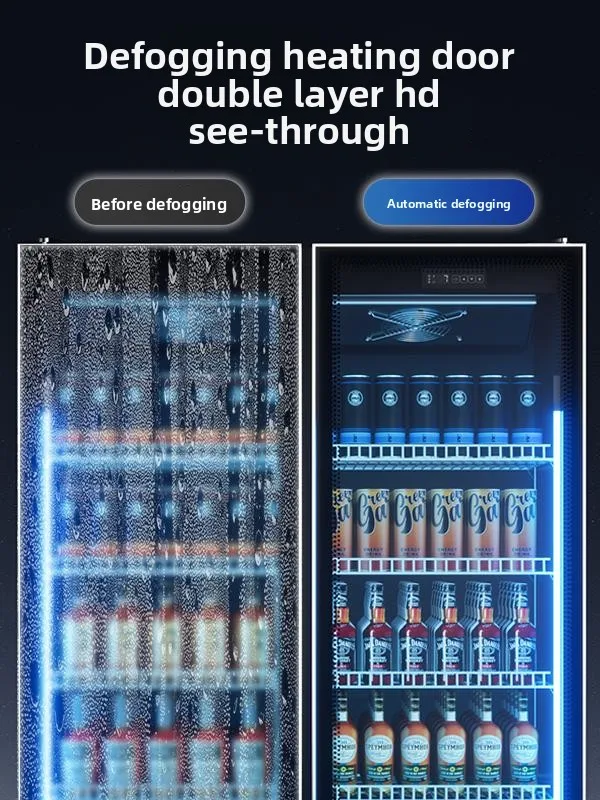 Sugenai Internet celebrity wine display cabinet beer cabinet beverage cabinet refrigerated freezer commercial freezer three do
Sugenai Internet celebrity wine display cabinet beer cabinet beverage cabinet refrigerated freezer commercial freezer three do