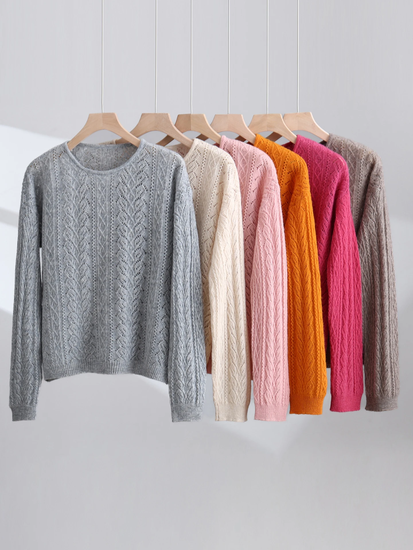 Уютные шерстяные свитера Cozy Coats: женский вязаный кардиган с вырезами, длинный рукав, весна-осень, новинка, джемпер для женщин
Уютные шерстяные свитера Cozy Coats: женский вязаный кардиган с вырезами, длинный рукав, весна-осень, новинка, джемпер для женщин