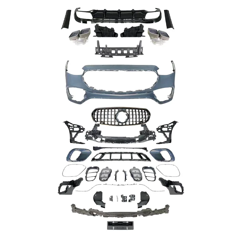 Front Bumper For Mercedes S Class W223 S63 AMG , Rear Bumper, Side Skirts Kit, Car Body Parts, Exterior Accessories
Front Bumper For Mercedes S Class W223 S63 AMG , Rear Bumper, Side Skirts Kit, Car Body Parts, Exterior Accessories