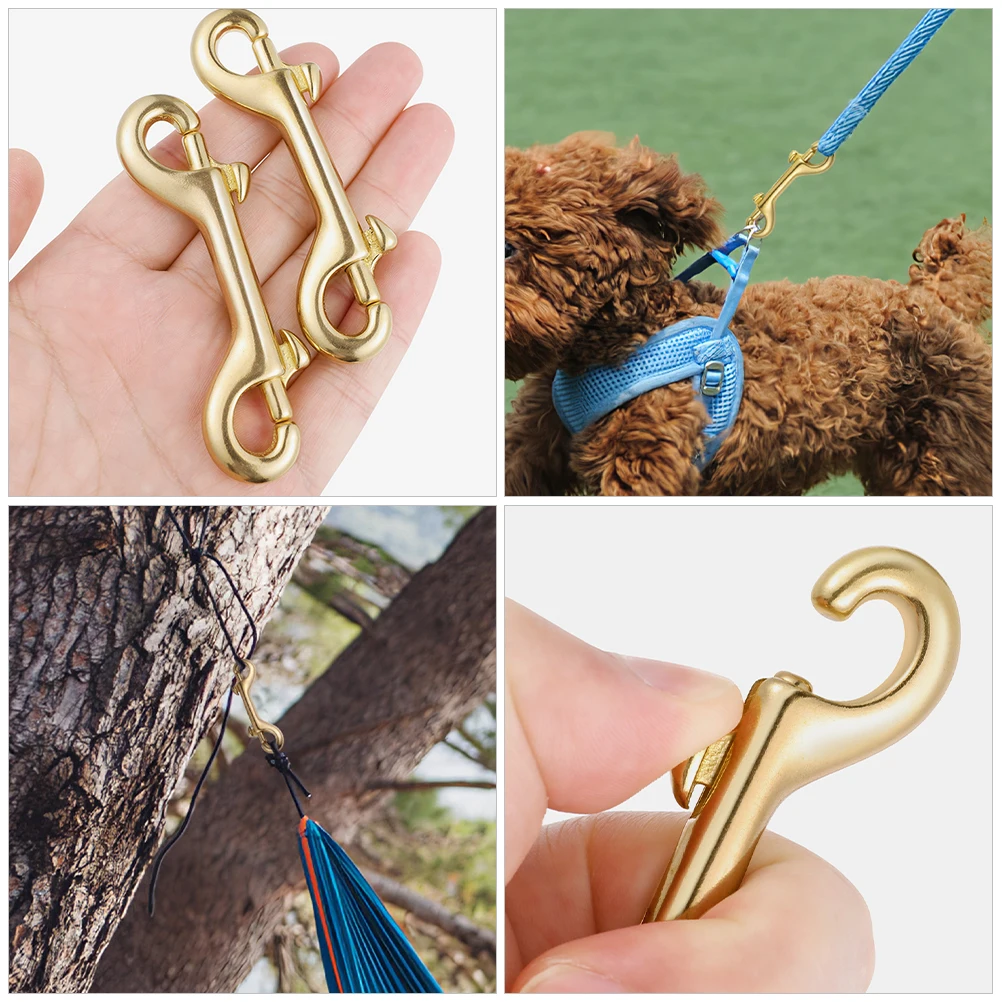 2 шт., двойной крючок, пряжка, 78 мм, карабины для поводка для собак, товары для домашних животных, сверхмощная застежка для ремешка, металлические застежки, двусторонние крючки для сумки 
2 шт., двойной крючок, пряжка, 78 мм, карабины для поводка для собак, товары для домашних животных, сверхмощная застежка для ремешка, металлические застежки, двусторонние крючки для сумки
