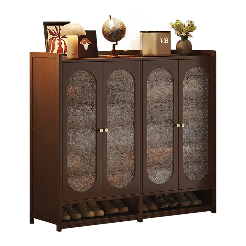 Household entrance cabinet multi-layer storage shoe rack integrated simple dust-proof shoe rack
Household entrance cabinet multi-layer storage shoe rack integrated simple dust-proof shoe rack
