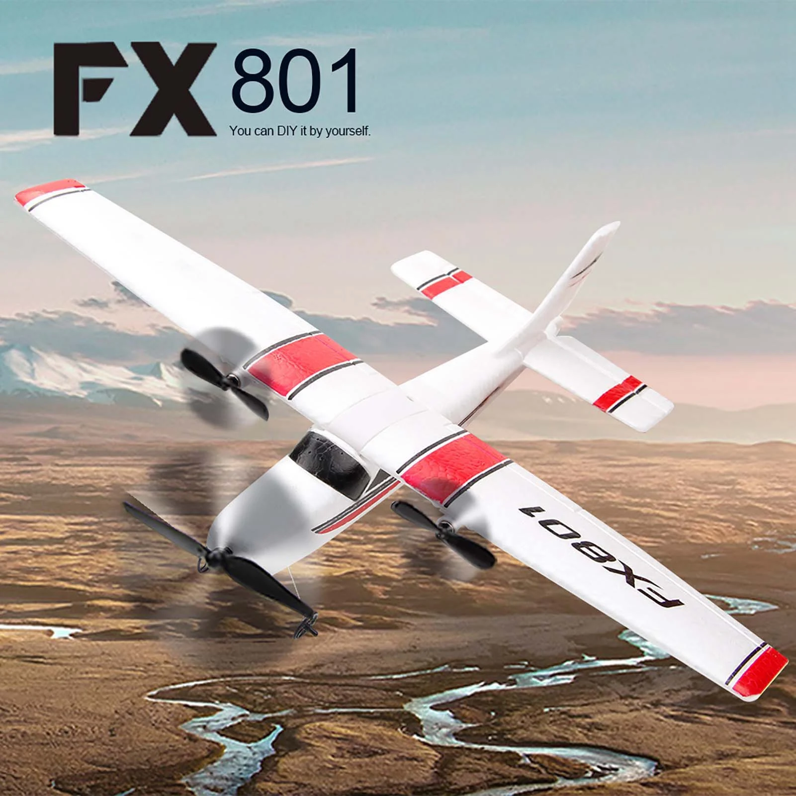 FX801 Airplane 2.4GHz 2CH RC Airplane Aircraft Outdoor Flight Toys for Kids Boys with 3 Battery RC Airplane Drone RC Flight Toys
FX801 Airplane 2.4GHz 2CH RC Airplane Aircraft Outdoor Flight Toys for Kids Boys with 3 Battery RC Airplane Drone RC Flight Toys