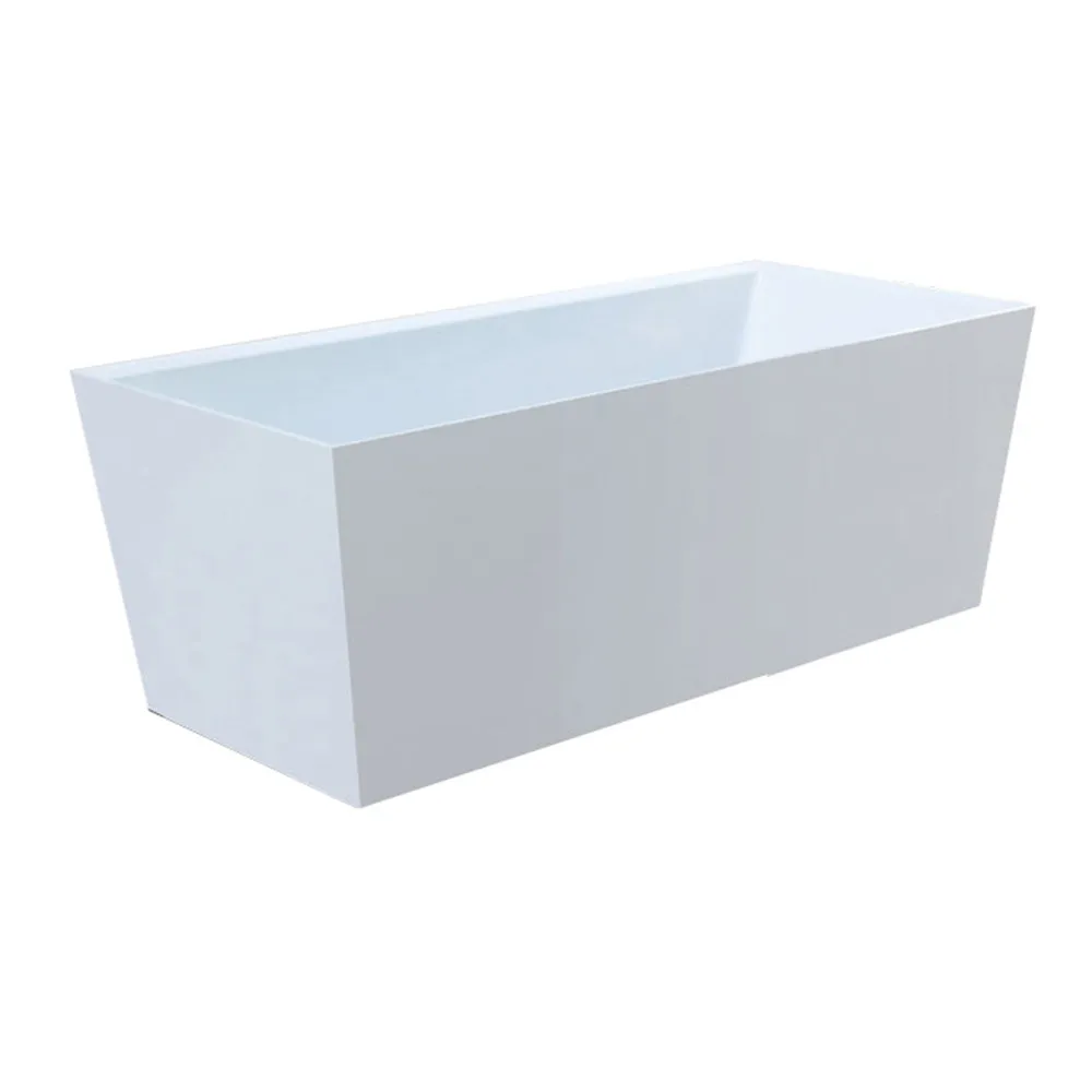 Wholesale Hotel Style Rectangular White Acrylic Freestanding Portable Soaking Bathtub Modern Indoor Tub
Wholesale Hotel Style Rectangular White Acrylic Freestanding Portable Soaking Bathtub Modern Indoor Tub