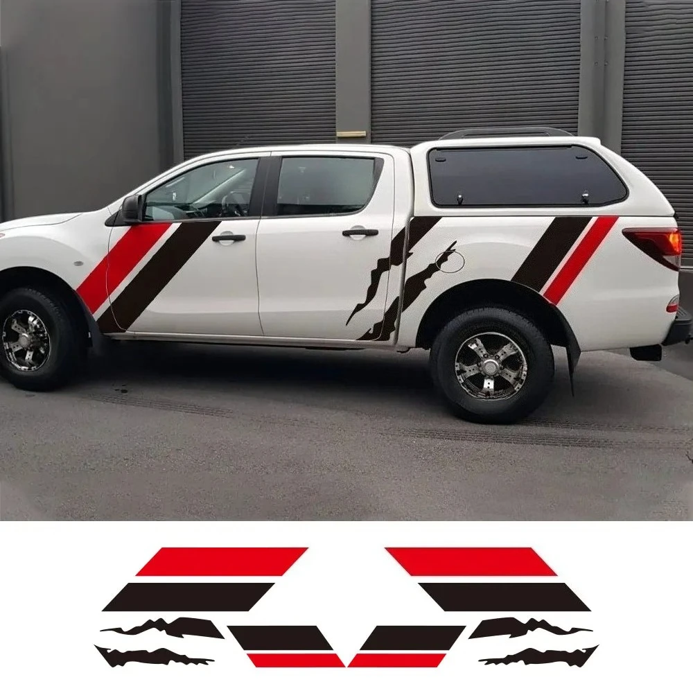 Pickup Body Side Stickers Graphics Truck Decor Decals Car Colorful Vinyl Film Covers Auto Tuning Accessories For Mazda BT50 Pro
Pickup Body Side Stickers Graphics Truck Decor Decals Car Colorful Vinyl Film Covers Auto Tuning Accessories For Mazda BT50 Pro