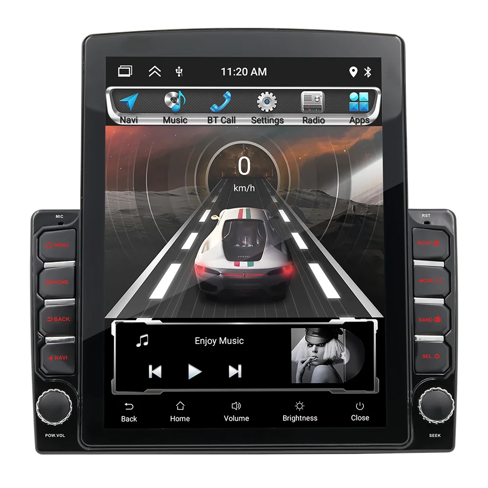 9.7-inch Android 13 touch screen intelligent Bluetooth car player, car high-definition large screen reverse image GPS navigation
9.7-inch Android 13 touch screen intelligent Bluetooth car player, car high-definition large screen reverse image GPS navigation