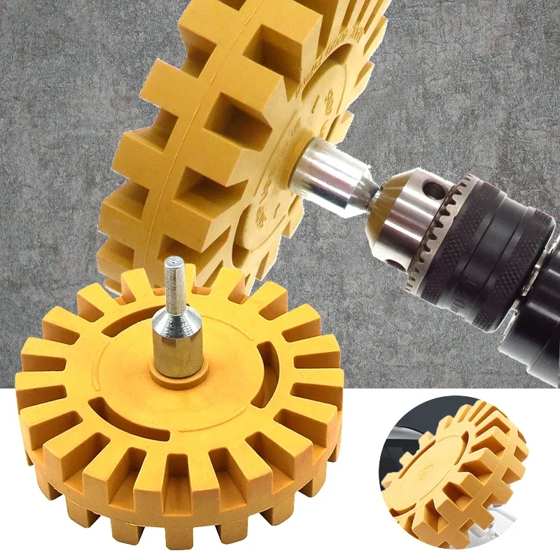 Car Pneumatic Rubber Eraser Wheel Pad Rubber Disk Decal Eraser Wheel Car Sticker Remover Paint Cleaner Car Polish Auxiliary Tool
Car Pneumatic Rubber Eraser Wheel Pad Rubber Disk Decal Eraser Wheel Car Sticker Remover Paint Cleaner Car Polish Auxiliary Tool