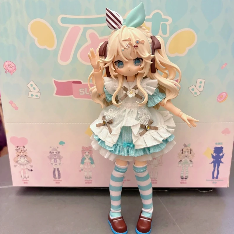 Onemore Sugary Girls Series 1/8 Mjd слепая коробка игрушка из ПВХ милая экшн-фигурка аниме Коллекционная модель орнамент подарки на день рождения для девочек
Onemore Sugary Girls Series 1/8 Mjd слепая коробка игрушка из ПВХ милая экшн-фигурка аниме Коллекционная модель орнамент подарки на день рождения для девочек