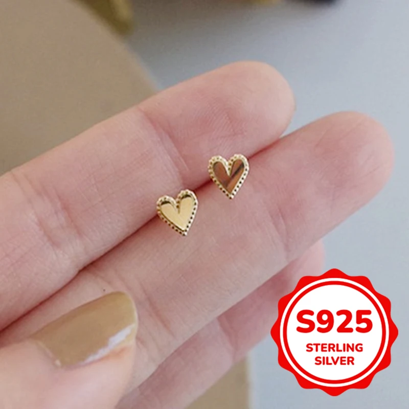 Аутентичные серьги из стерлингового серебра S925 с любовью для женщин, модные элегантные ретро-легкие роскошные изысканные простые классические серьги
Аутентичные серьги из стерлингового серебра S925 с любовью для женщин, модные элегантные ретро-легкие роскошные изысканные простые классические серьги