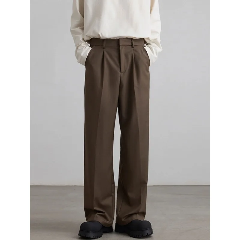 Korean Retro Pleated Wide Leg Trousers Unisex Streetwear Relaxed Fit Commuter Casual Pants
Korean Retro Pleated Wide Leg Trousers Unisex Streetwear Relaxed Fit Commuter Casual Pants