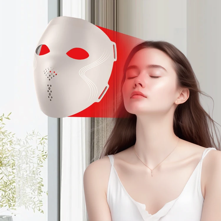 4D Laser Silicone Facial Mask With LED Photon Therapy Deed Infrared 1064nm Red Light Facial Device
4D Laser Silicone Facial Mask With LED Photon Therapy Deed Infrared 1064nm Red Light Facial Device