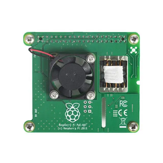 New POE_BOARD PI 3B+ POWER OVER ETHERNET HAT
New POE_BOARD PI 3B+ POWER OVER ETHERNET HAT