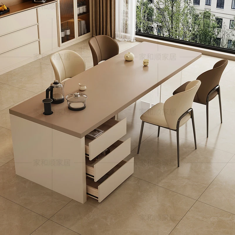 Makeup Balcony Dining Table Mobile Coffee Restaurant Kitchen Study Dining Table Luxury Mesas De Comedor Commercial Furniture
Makeup Balcony Dining Table Mobile Coffee Restaurant Kitchen Study Dining Table Luxury Mesas De Comedor Commercial Furniture