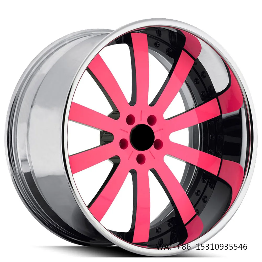 18-24 Inch Pink and Silver 2-Piece Custom Forged Rims Multi PCD Unique Auto Tuning Wheels
18-24 Inch Pink and Silver 2-Piece Custom Forged Rims Multi PCD Unique Auto Tuning Wheels