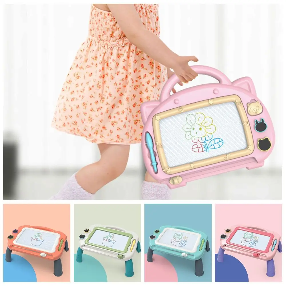 Portable Colorful Magnetic Drawing Board Writing Table Leg Doodle Board Toy Erasable Pad Erasable Magnetic Graffiti Board Gifts
Portable Colorful Magnetic Drawing Board Writing Table Leg Doodle Board Toy Erasable Pad Erasable Magnetic Graffiti Board Gifts
