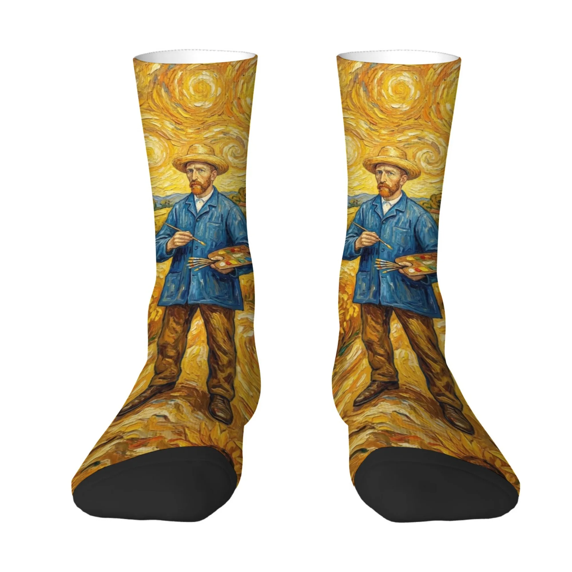 Van Gogh Art Illustration Men's Socks Breathable Non-slip Novelty Street Trend Sports Socks Outdoor Travel Compression Socks
Van Gogh Art Illustration Men's Socks Breathable Non-slip Novelty Street Trend Sports Socks Outdoor Travel Compression Socks