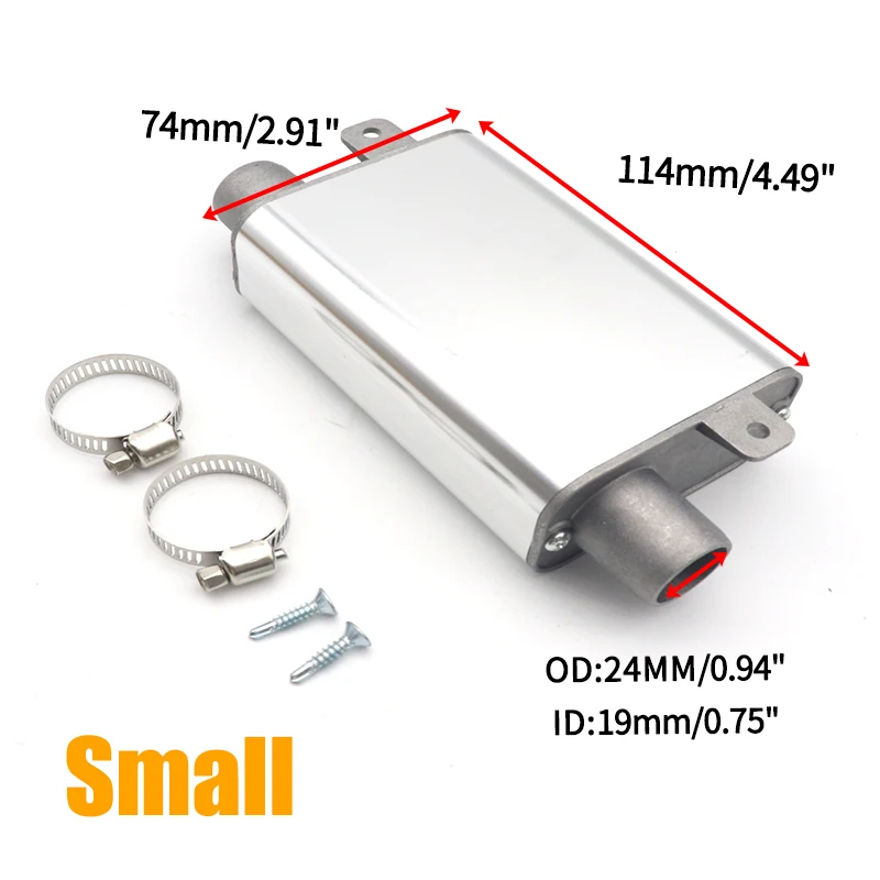 1pc 24mm Muffler Aluminum Alloy Car Air Diesel Parking Heater Exhaust Pipe Small Medium Size For Car Air Diesel Parking Heater
1pc 24mm Muffler Aluminum Alloy Car Air Diesel Parking Heater Exhaust Pipe Small Medium Size For Car Air Diesel Parking Heater