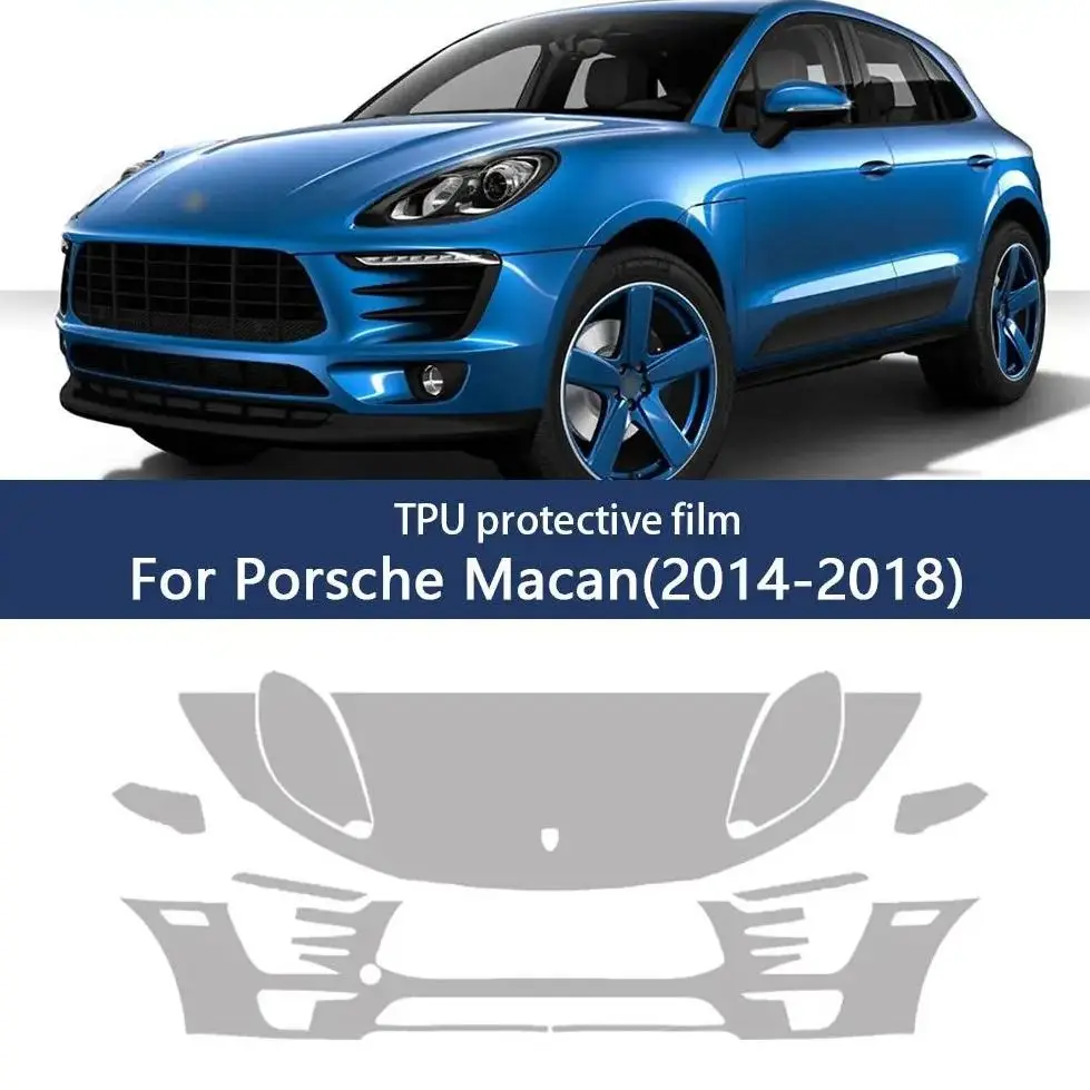 For Porsche Macan 2014-2018 TPU Paint Protection Film Self-Healing Clear Bra Pre-cut PPF Kit Car Body Anti-Scratch Resistant
For Porsche Macan 2014-2018 TPU Paint Protection Film Self-Healing Clear Bra Pre-cut PPF Kit Car Body Anti-Scratch Resistant