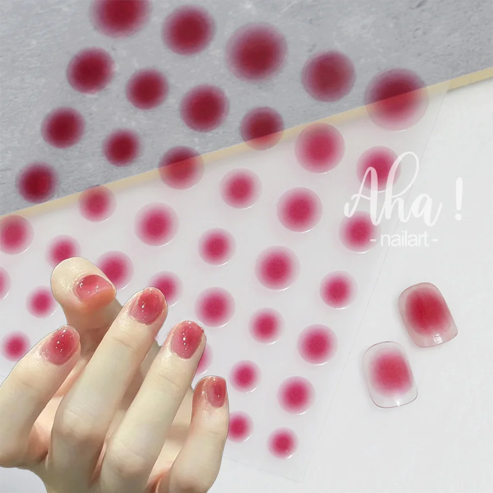 New!!-1pcs Gradient Blush Nail Sticker - 3D Sakura Pink Blusher Slider Cute Ombre Nail Design Japanese Style Adhesive Nail Decal
New!!-1pcs Gradient Blush Nail Sticker - 3D Sakura Pink Blusher Slider Cute Ombre Nail Design Japanese Style Adhesive Nail Decal
