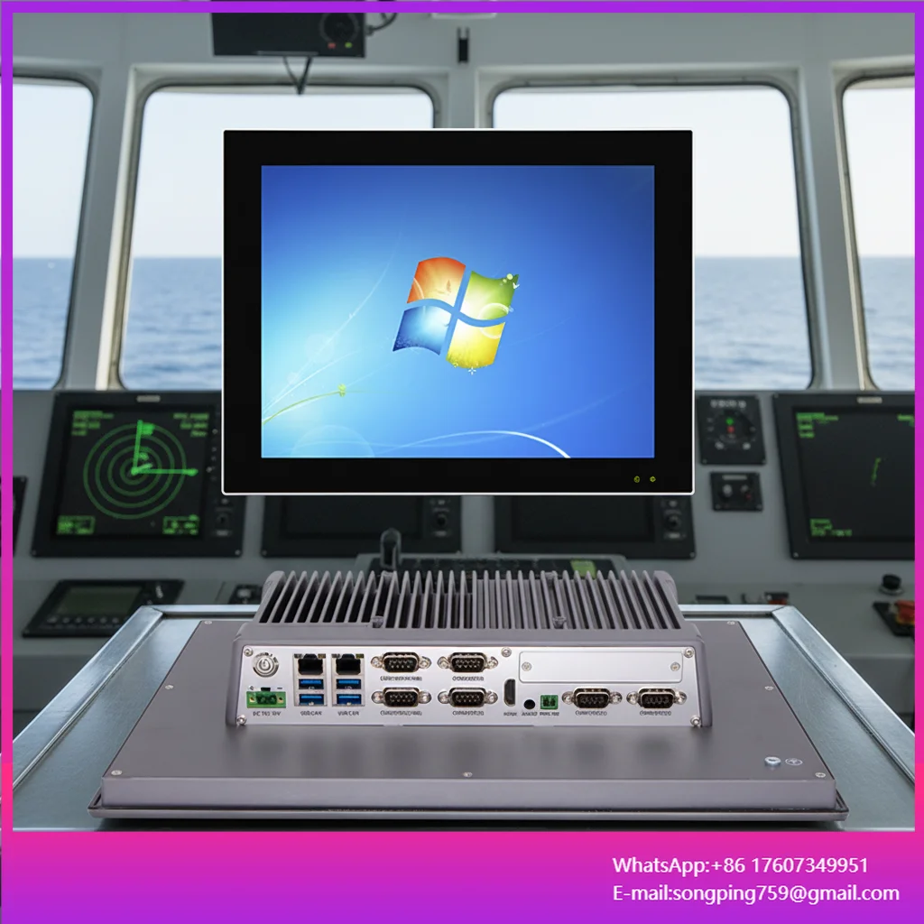 7-27 Inch Fanless Industrial Panel Touch Pc Embedded All in One for Marine Ship Automation
7-27 Inch Fanless Industrial Panel Touch Pc Embedded All in One for Marine Ship Automation