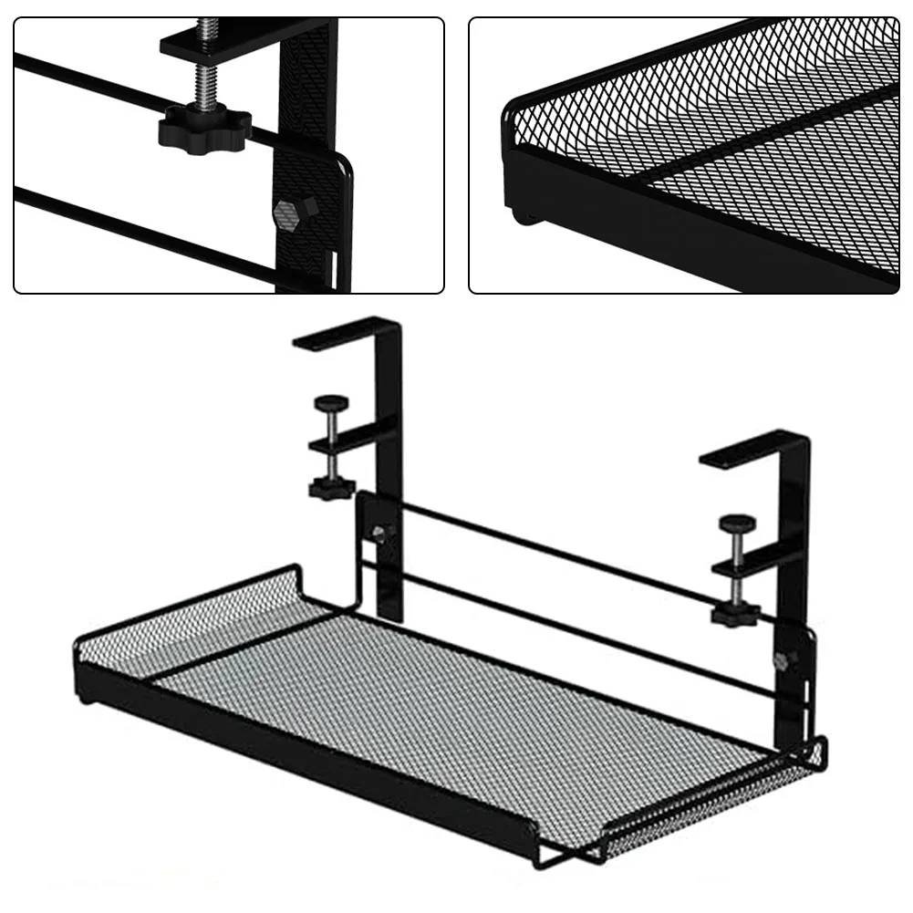 Under Desk Cord Organizer Features Carbon Steel Construction Adjusting Between Four Point Five and Eight Point Five CM
Under Desk Cord Organizer Features Carbon Steel Construction Adjusting Between Four Point Five and Eight Point Five CM