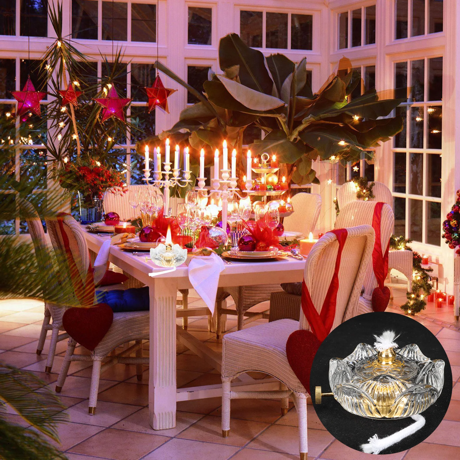 Elegant Lotus Shaped Lamp Burner Replacement Part Retro Oil Lamp Accessory Crystal Durability Smooth Fuel Flow Design
Elegant Lotus Shaped Lamp Burner Replacement Part Retro Oil Lamp Accessory Crystal Durability Smooth Fuel Flow Design