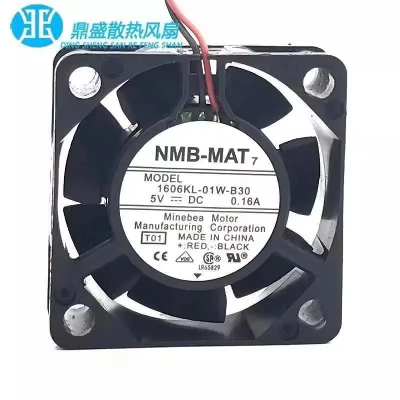 Original 40 * 40 * 15MM 5V 0.16A 4CM power notebook Computer Cooling fan 1606KL-01W-B30
Original 40 * 40 * 15MM 5V 0.16A 4CM power notebook Computer Cooling fan 1606KL-01W-B30