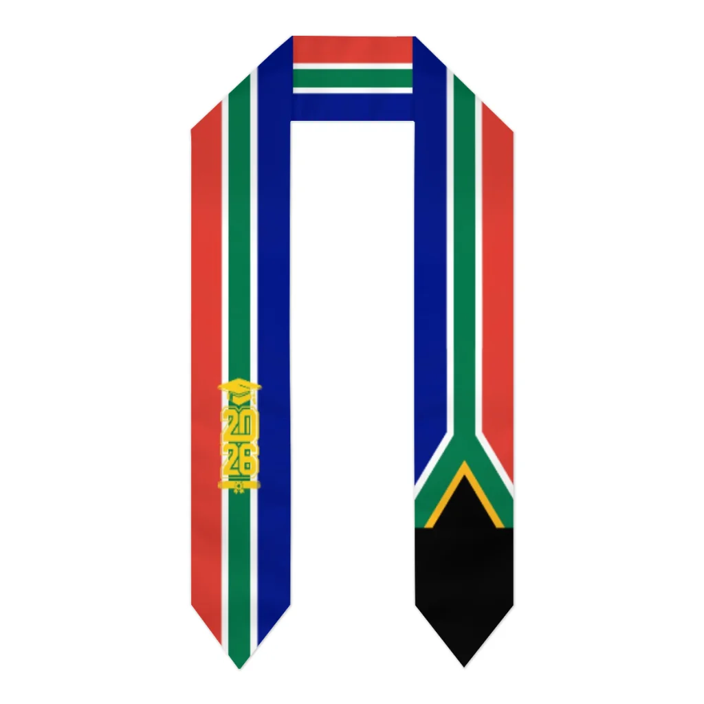 Class of 2026 South Africa Flag Scarf Graduation Sash Stole International Study Abroad Adult Unisex Party Accessory Top Print
Class of 2026 South Africa Flag Scarf Graduation Sash Stole International Study Abroad Adult Unisex Party Accessory Top Print