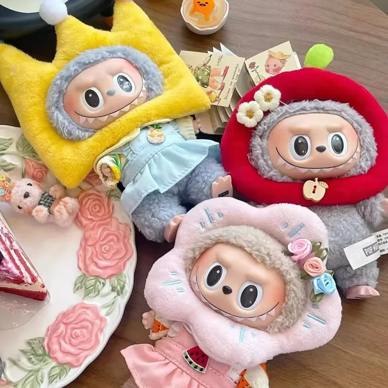 Новинка, головной убор Labubu только для 17 см, детская одежда labubu, кукольный головной убор, Корона яблока, цветок, головной убор, реквизит, аксессуары
Новинка, головной убор Labubu только для 17 см, детская одежда labubu, кукольный головной убор, Корона яблока, цветок, головной убор, реквизит, аксессуары