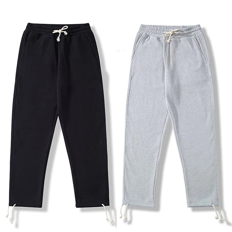 Autumn and Winter New Heavyweight 360g Thick Velvet Straight Sweatpants Men's Pure Cotton Solid Color Sports Casual Trousers
Autumn and Winter New Heavyweight 360g Thick Velvet Straight Sweatpants Men's Pure Cotton Solid Color Sports Casual Trousers