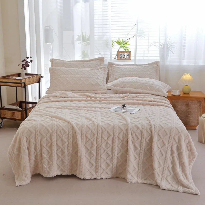 Solid Color Blanket Taffeta Bed Throw Blankets Thick Fluffy Warm Soft Travel Blanket Double Sided Plush Blankets for Sofa Couch
Solid Color Blanket Taffeta Bed Throw Blankets Thick Fluffy Warm Soft Travel Blanket Double Sided Plush Blankets for Sofa Couch