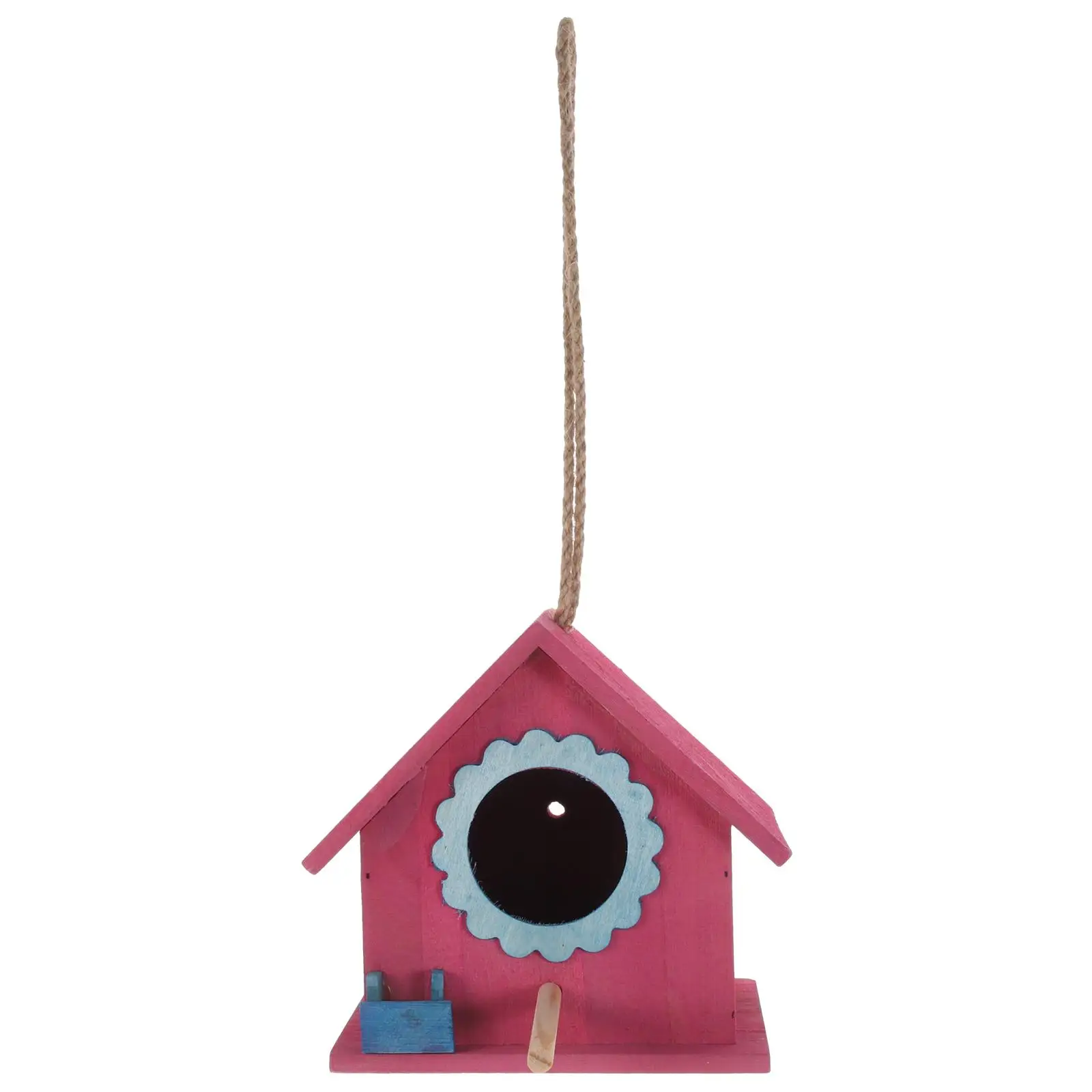 Wooden Bird House Sturdy Creative Attracts Birds Natural Style Hanging Easy Rope Gifts Families Friends Outdoor Decor Bird
Wooden Bird House Sturdy Creative Attracts Birds Natural Style Hanging Easy Rope Gifts Families Friends Outdoor Decor Bird