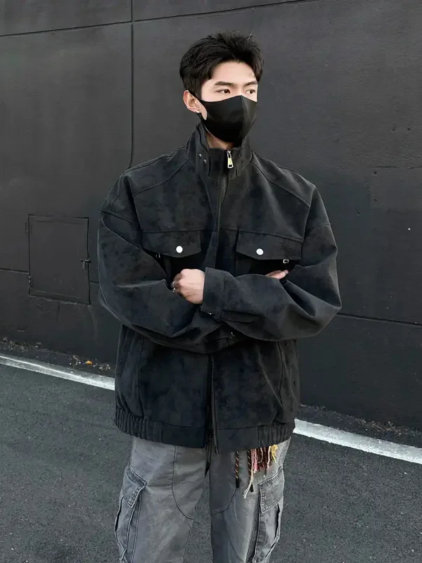 Американский ретро мотоцикл Harington Jaet из искусственной кожи, модный уличный потертый дизайн, верхняя одежда с воротником-стойкой
Американский ретро мотоцикл Harington Jaet из искусственной кожи, модный уличный потертый дизайн, верхняя одежда с воротником-стойкой