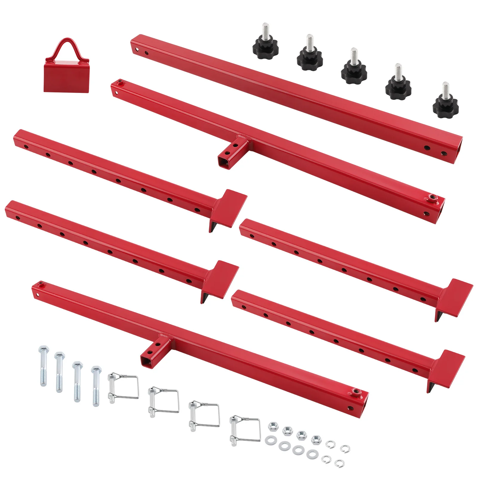 Universal Truck Box Lift set for Pickups Trucks Red Powder Coated 800LB
Universal Truck Box Lift set for Pickups Trucks Red Powder Coated 800LB