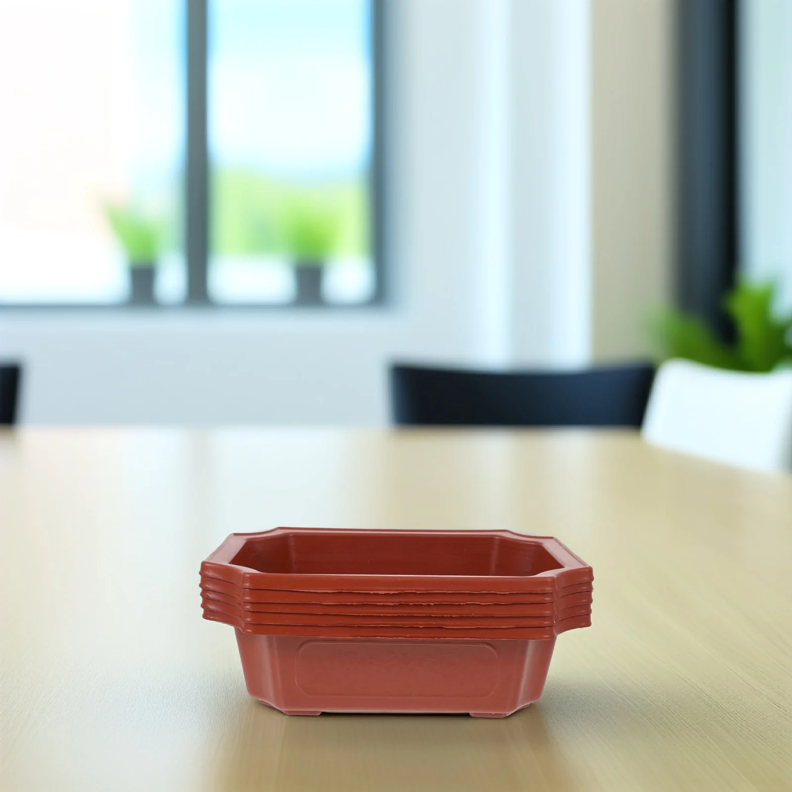 10pcs Rectangular Bonsai Pot Thickened Plastic Flowerpot For Indoor Outdoor Garden Planting Succulents Cactus Herb Gardening
10pcs Rectangular Bonsai Pot Thickened Plastic Flowerpot For Indoor Outdoor Garden Planting Succulents Cactus Herb Gardening