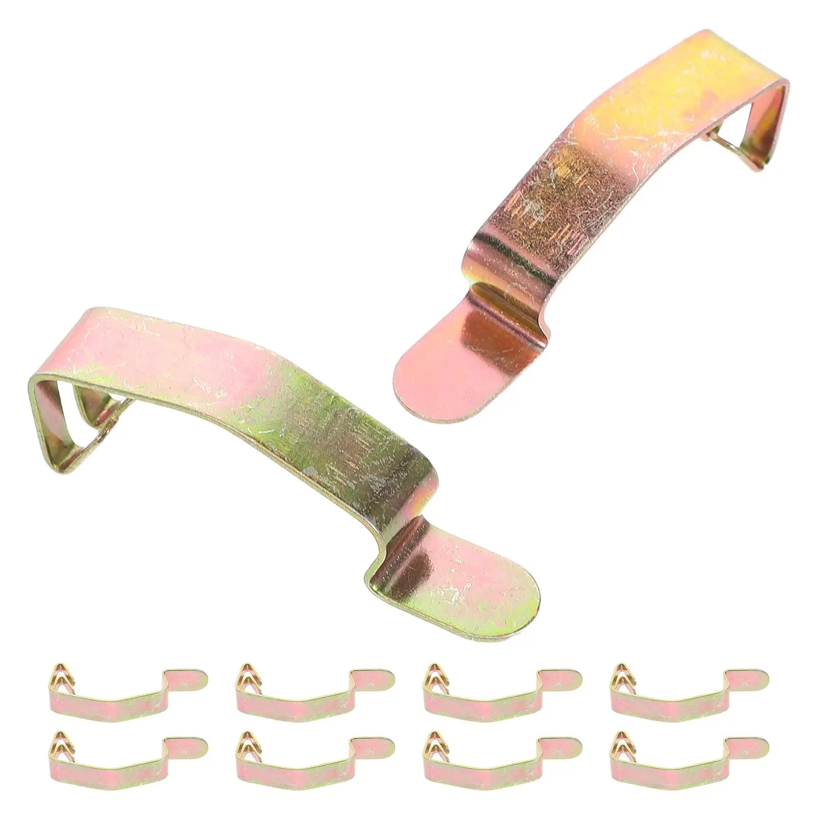 10pcs Air Filter Shell Clamps Metal Vent Housing Durable Easy Installation Spring Accessories
10pcs Air Filter Shell Clamps Metal Vent Housing Durable Easy Installation Spring Accessories