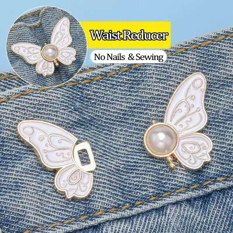 1~4PCS Adjustable Trousers Waist Buckles for Jeans Pants Skirts Waist Tightener Snap Button Adjuster Pants Pin Retractable Clips
1~4PCS Adjustable Trousers Waist Buckles for Jeans Pants Skirts Waist Tightener Snap Button Adjuster Pants Pin Retractable Clips