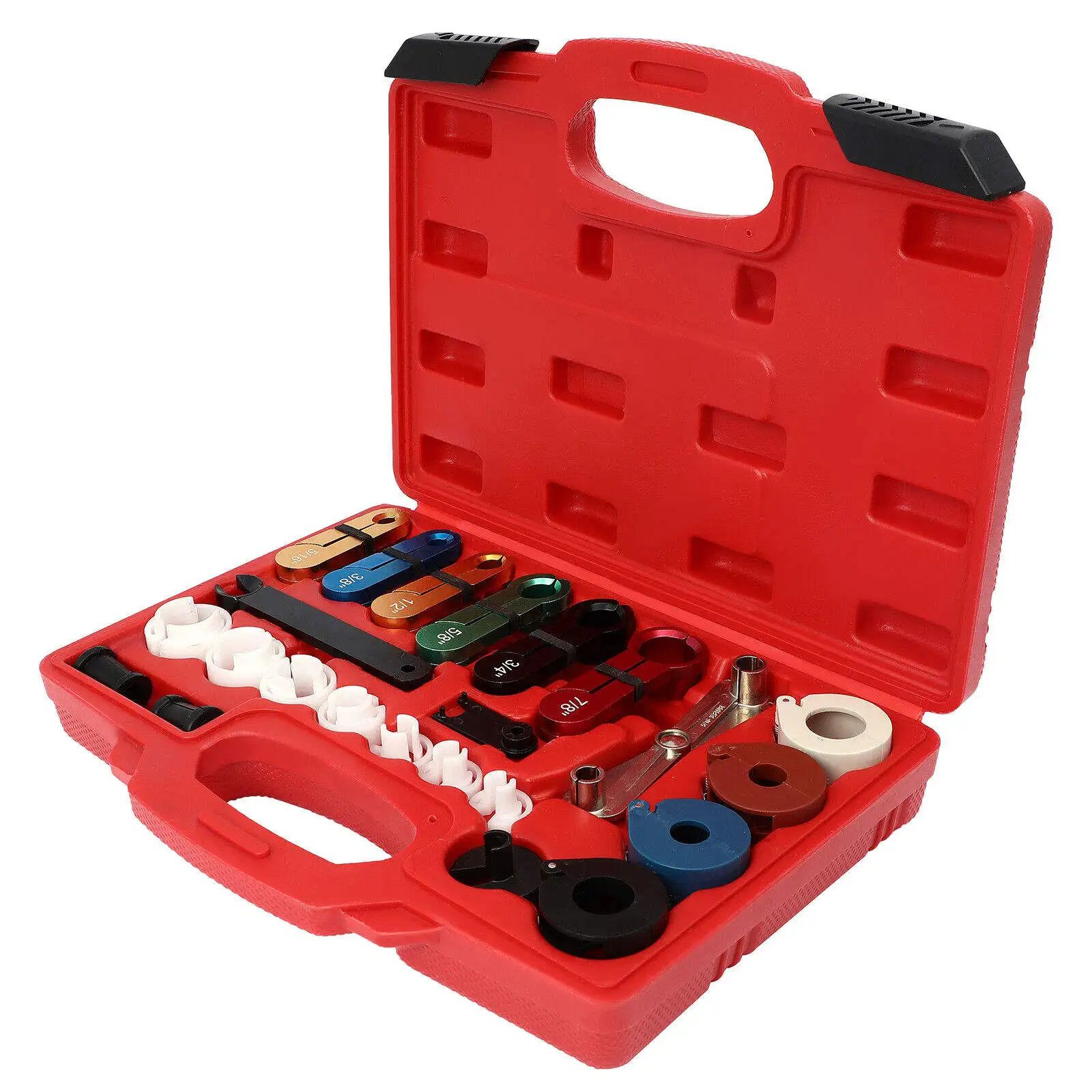 22 шт. автомобильные инструменты, топливное масло, трансмиссия, набор инструментов для отключения линии кондиционера, фтор хладагента, топливная трубка, компрессор трахеи
22 шт. автомобильные инструменты, топливное масло, трансмиссия, набор инструментов для отключения линии кондиционера, фтор хладагента, топливная трубка, компрессор трахеи