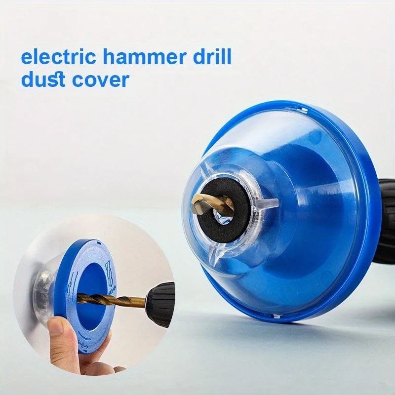 1Pc Dust Proof Drilling Cover, Electric Drill Dust Collection Cup, Easy Clean Dust Collector for Wall Ceiling Drilling Tool
1Pc Dust Proof Drilling Cover, Electric Drill Dust Collection Cup, Easy Clean Dust Collector for Wall Ceiling Drilling Tool
