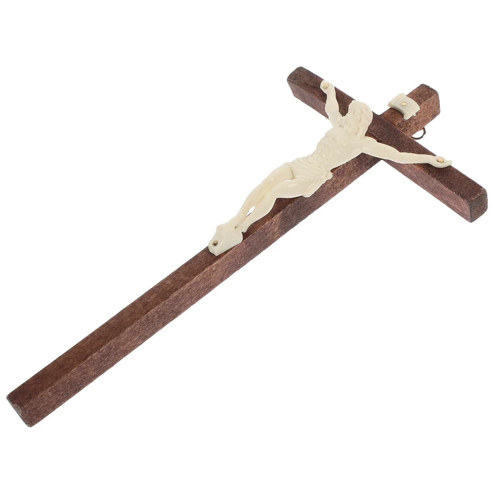 Cross Ornament Jesus Figurine Statues Ornaments Western Style and Sculptures Wall Adornment Wooden
Cross Ornament Jesus Figurine Statues Ornaments Western Style and Sculptures Wall Adornment Wooden