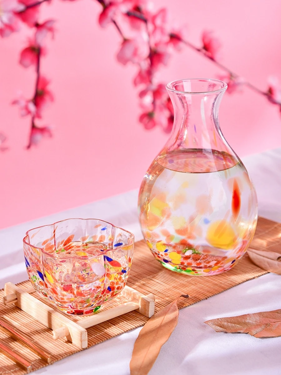 Japanese Sake Jug Sake Cups Hammer Glass Liquor Utensil Spirits Cider Glass Household Round Colored Tea Cup Tea Tasting Cup
Japanese Sake Jug Sake Cups Hammer Glass Liquor Utensil Spirits Cider Glass Household Round Colored Tea Cup Tea Tasting Cup