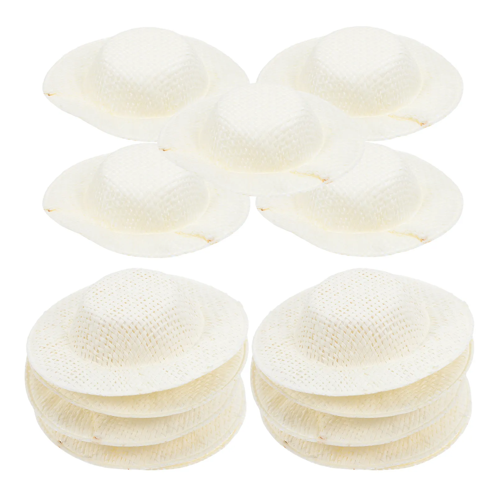 15Pcs Mini Imitation Straw Hats Compact Knitted Woven Cap DIY Craft Accessories Miniature Woven Hats Handmade Decoration
15Pcs Mini Imitation Straw Hats Compact Knitted Woven Cap DIY Craft Accessories Miniature Woven Hats Handmade Decoration