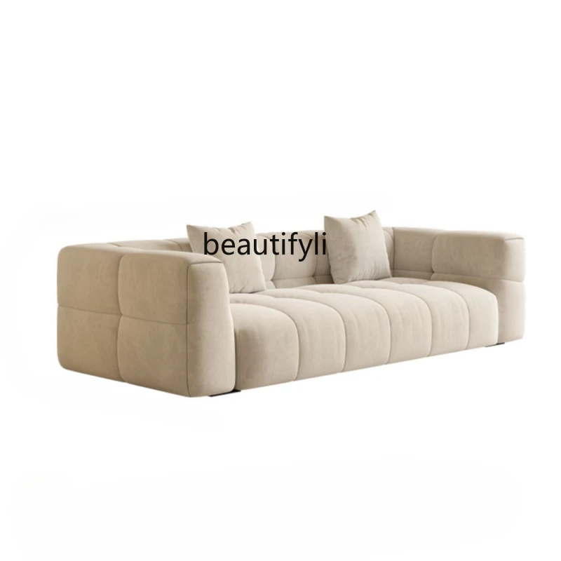 Simple Cotton Candy Sofa Living Room Small Apartment Velvet Light Luxury Minimalist Fabric Sofa Italian Style living room
Simple Cotton Candy Sofa Living Room Small Apartment Velvet Light Luxury Minimalist Fabric Sofa Italian Style living room