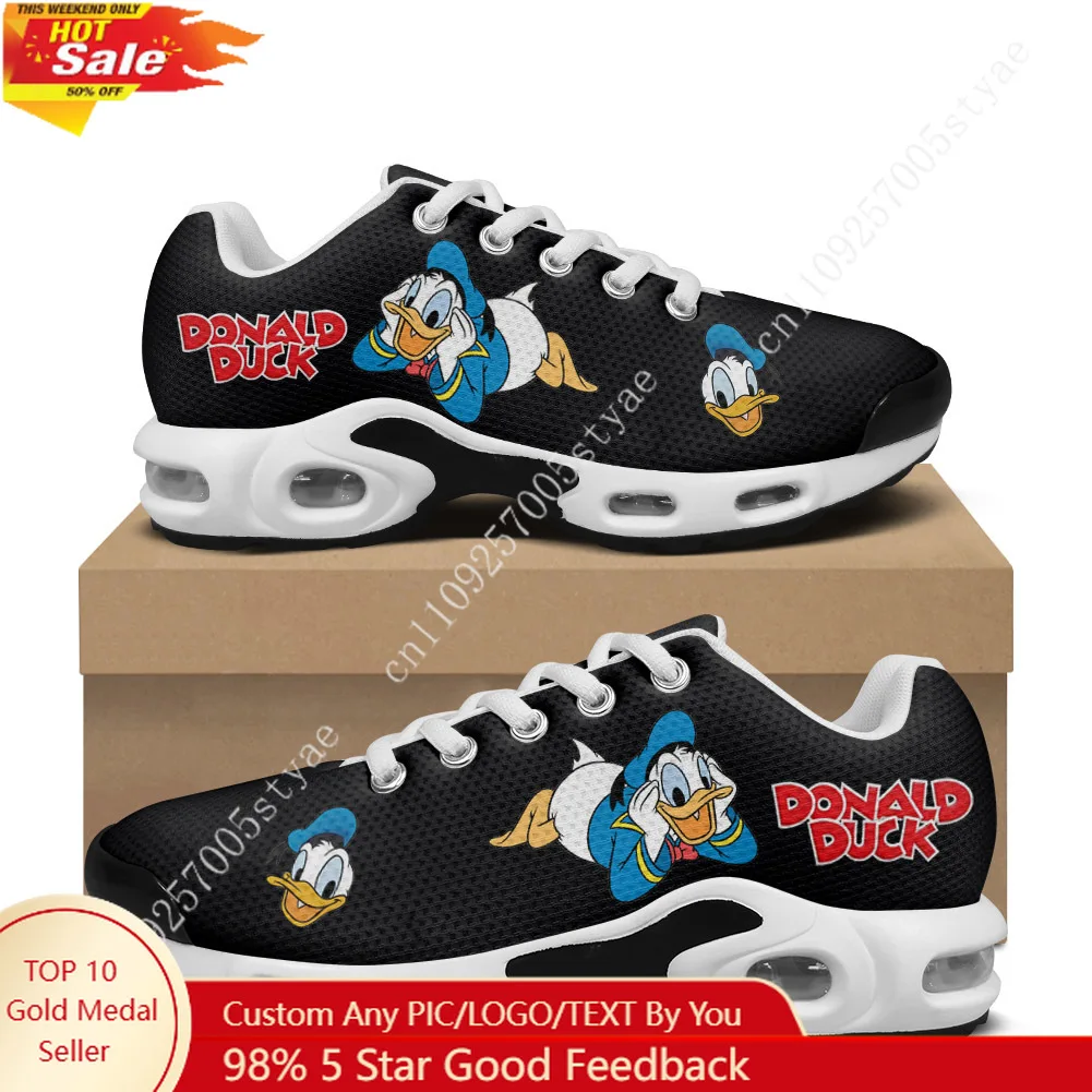 Disney Donald Duck Air Cushion Sneakers Mens Womens Sports Shoes Lightweight Hiking Mountain Climbing Custom Shoes
Disney Donald Duck Air Cushion Sneakers Mens Womens Sports Shoes Lightweight Hiking Mountain Climbing Custom Shoes